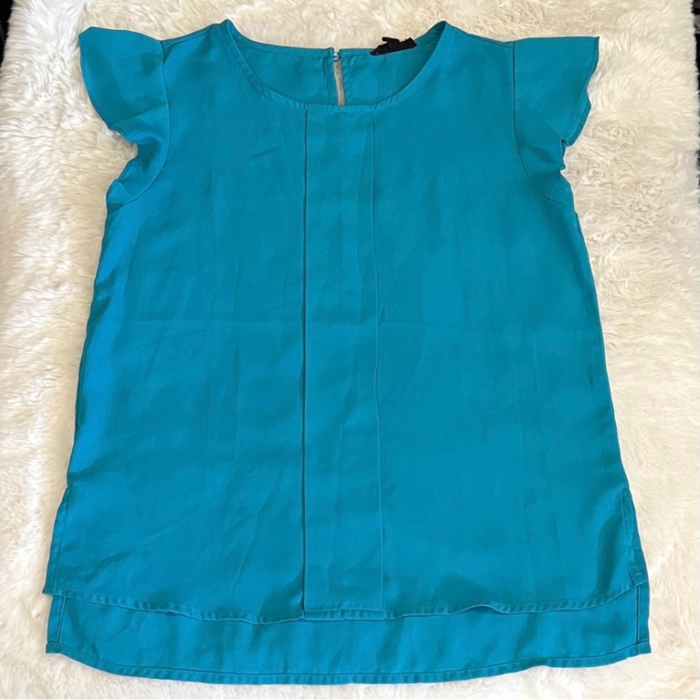 Chic Turquoise Blouse for Women